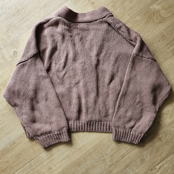 Babaa Brown Cardigan Sweater No. 22 - Picture 6 of 8